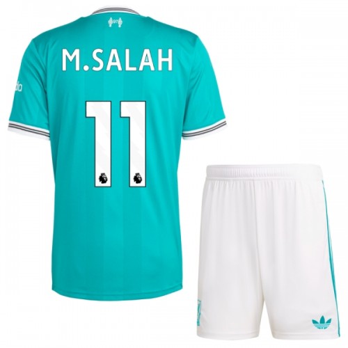 Officiële Voetbalshirt + Korte Broek Liverpool M.Salah 11 Derde 2025-26 - Kids Officiële Voetbalshirt + Korte Broek Liverpool M.Salah 11 Derde 2025-26 - Kids